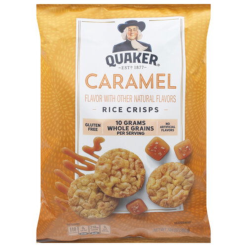 Quaker Rice Crisps, Caramel