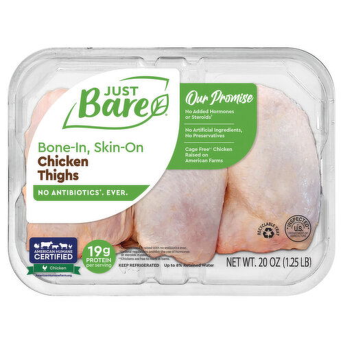 Just Bare Bone-In Skin-On