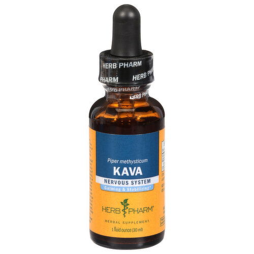Herb Pharm Liquid Extract, Calming & Stabilizing, Kava