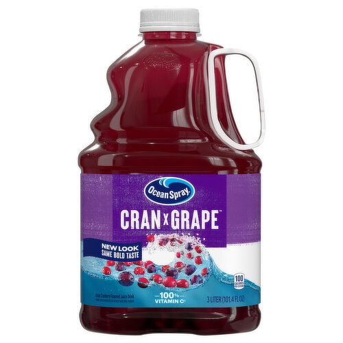 Ocean Spray Juice Drink, Grape Cranberry Flavored