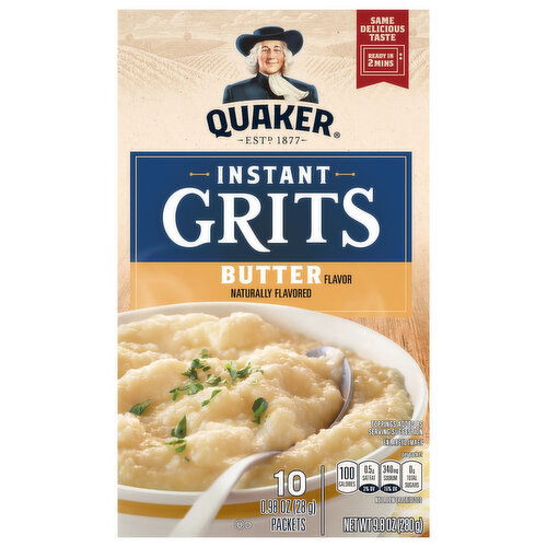 Quaker Butter Flavor Instant Grits