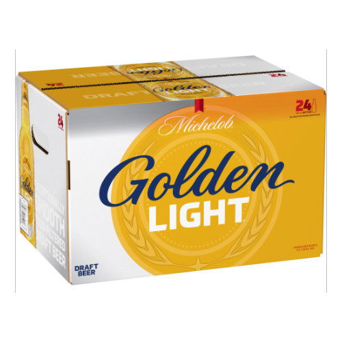 Michelob Golden Draft Light 24 Pack Bottles