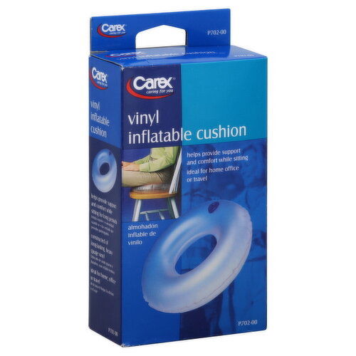 Carex Inflatable Cushion, Vinyl