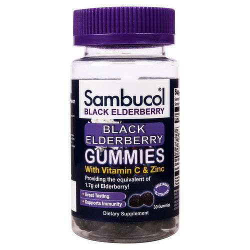 Sambucol Black Elderberry, Gummies