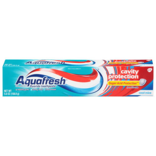 Aquafresh Toothpaste, Cool Mint, Fluoride, Cavity Protection