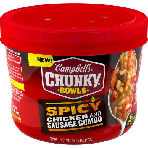 Campbell's® Chunky® Spicy Chicken and Sausage Gumbo