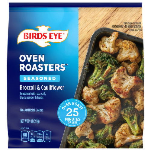 Birds Eye Oven Roasters Oven Roasters Seasoned Broccoli and Cauliflower Frozen Vegetables