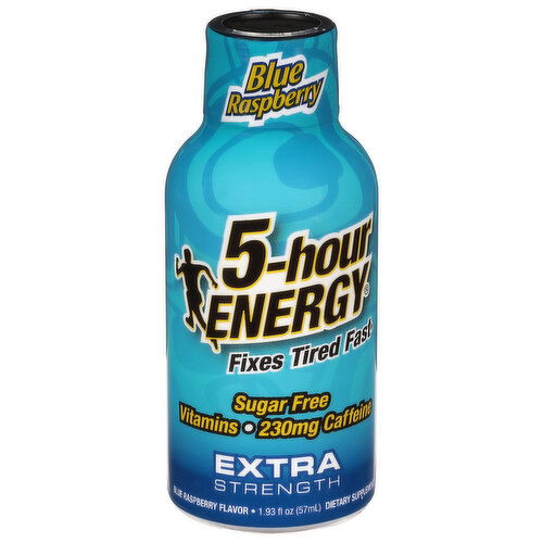 5-Hour Energy Sugar Free Extra Strength Blue Raspberry Energy Shot