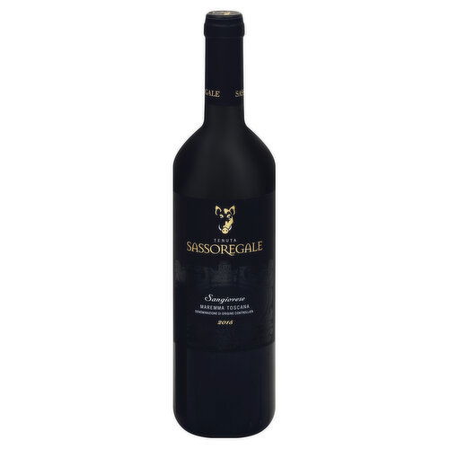 Chronic Cellars Sassoregale Sangiovese, Maremma Toscana, 2015