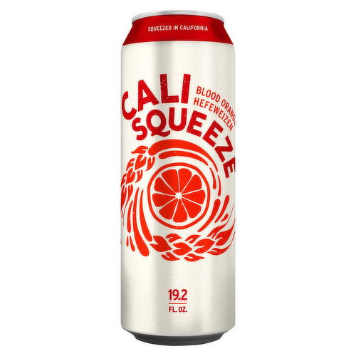 Cali-Squeeze Beer, Hefeweizen, Blood Orange