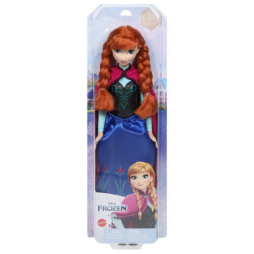 Mattel Fashion Doll, Anna, Disney Frozen