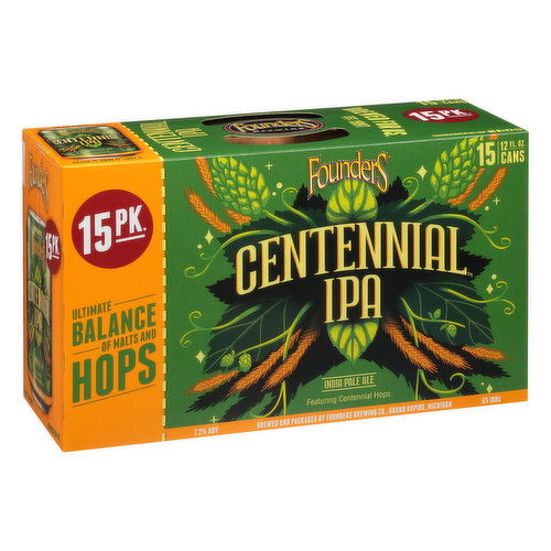 Founders Centennial IPA Centennial IPA, American IPA Beer