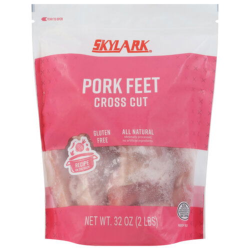 Skylark Pork Feet, Cross Cut