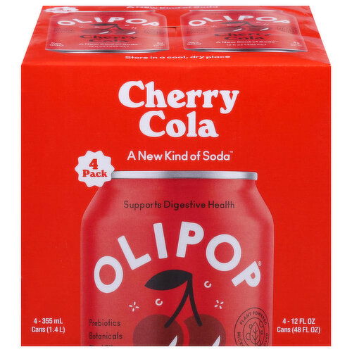Olipop Cola, Cherry