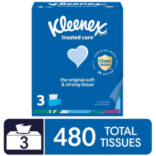Kleenex Trusted Care 2-Ply Tissues