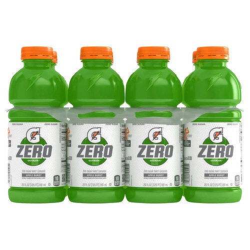 Gatorade Zero Thirst Quencher, Apple Burst, Zero Sugar