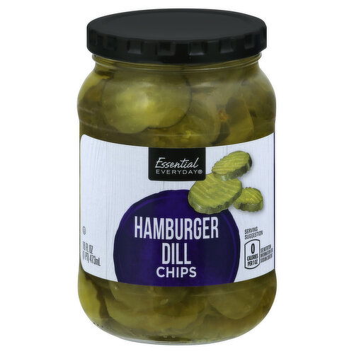 Essential Everyday Hamburger Dill, Chips