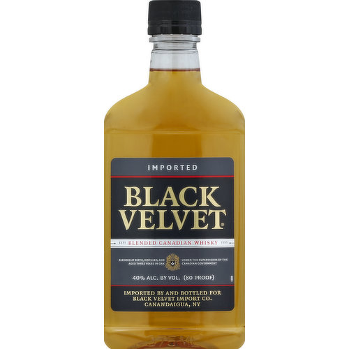 Black Velvet Whisky, Blended Canadian