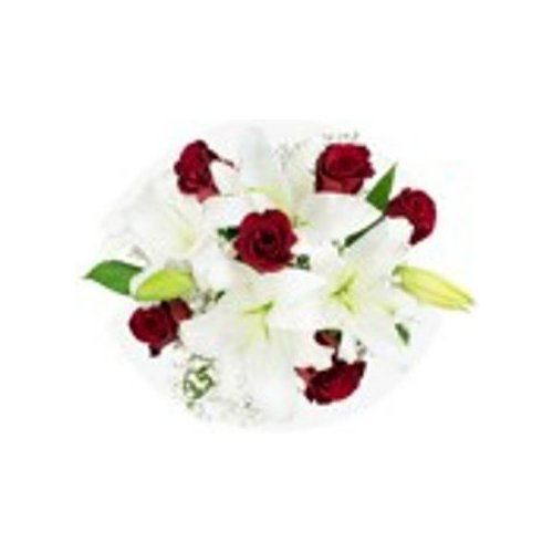 Cub Signature Rose and Lily Bouquet