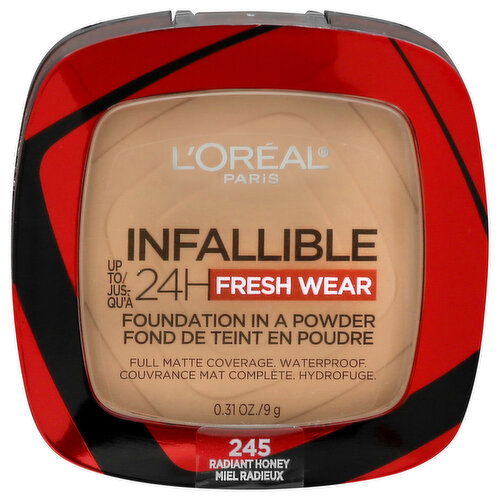 L'Oreal Infallible Foundation, Fresh Wear, Radiant Honey 245