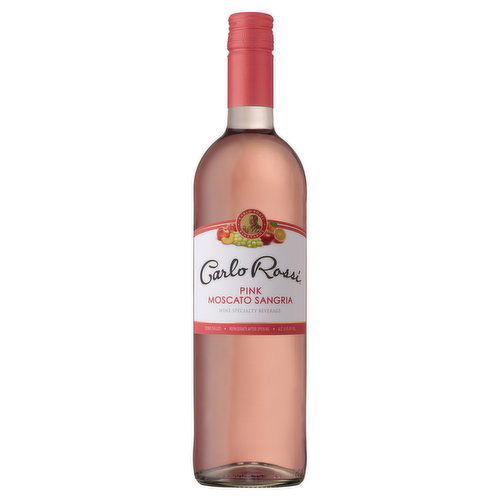 Carlo Rossi Pink Moscato Sangria Wine 750ml 