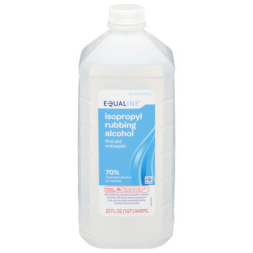 Equaline Isopropyl Rubbing Alcohol, First Aid Antiseptic