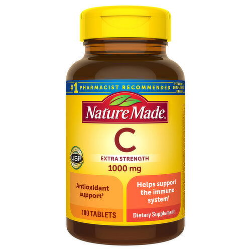 Nature Made Vitamin C, Extra Strength, 1000 mg, Tablets