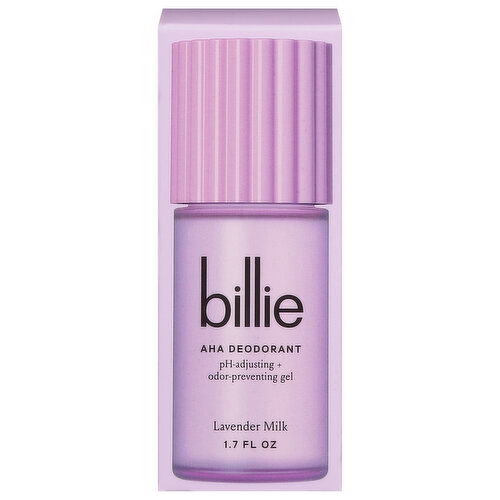 Billie Deodorant, AHA, Lavender Milk