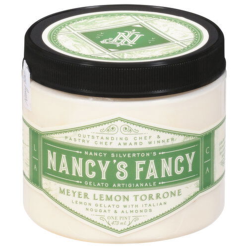 Nancy's Fancy Gelato, Meyer Lemon Torrone