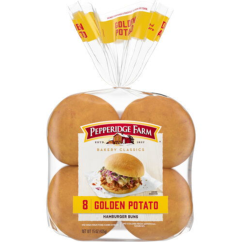 Pepperidge Farm® Bakery Classics Golden Potato Hamburger Buns