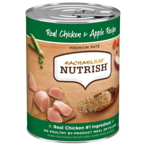 Rachael Ray Nutrish Dog Food, Real Chicken & Apple Recipe, Adult