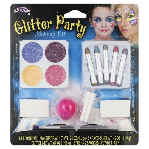 Fun World Makeup Kit, Glitter Party