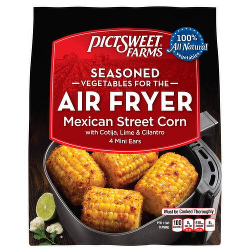 Pictsweet Farms Seasoned Mexican Street Corn with Cotjia Lime & Cilantro