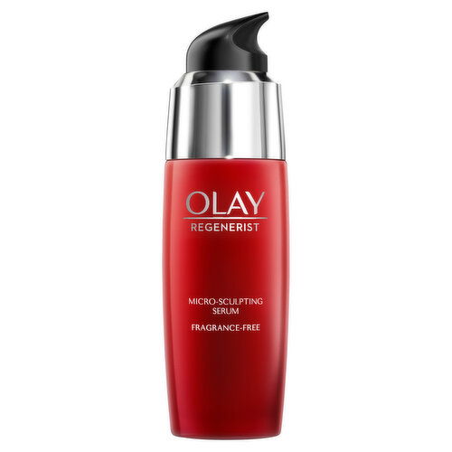 Olay Regenerist Micro-Sculpting Serum, Fragrance Free Face Moisturizer