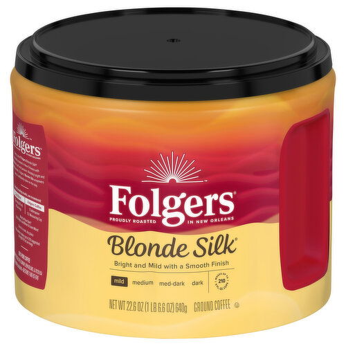 Folgers Ground Mild Blonde Silk Coffee