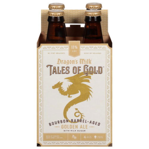 Dragon's Milk Tales of Gold Beer, Bourbon Barrel-Aged Golden Ale