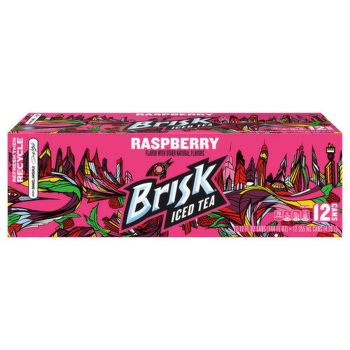 Brisk Iced Tea, Raspberry