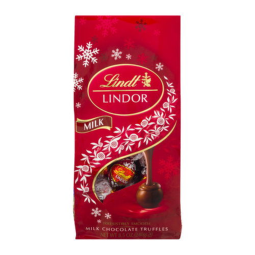 Lindt Lindor Holiday Milk Chocolate Truffles