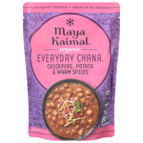 Maya Kaimal Everyday Chana, Chickpeas, Potato & Warm Spices, Mild