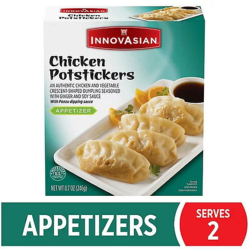 Innovasian Cuisine Chicken Potstickers