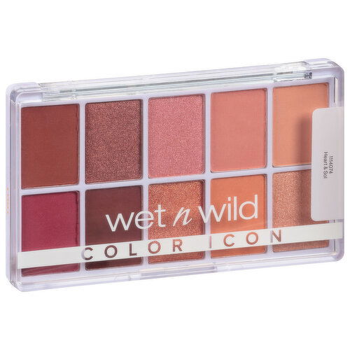 Wet n Wild Color Icon Eyeshadow, 10-Pan Palette, Heart & Sol 1114074
