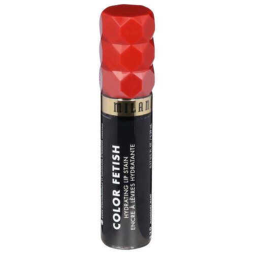 Milani Color Fetish Lip Stain, Hydrating, 120 Mahogany Mami