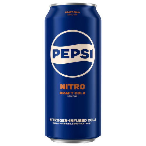 Pepsi Nitro Draft Cola Soda