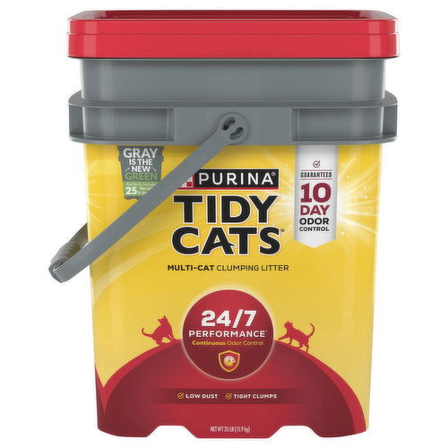 Tidy Cats Clumping Litter, Multi-Cat, 24/7 Performance