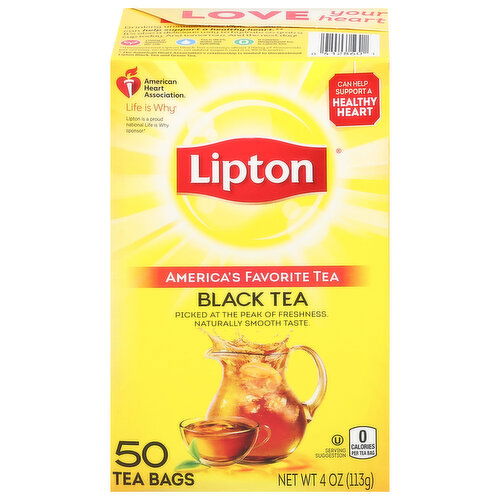 Lipton Black Tea, Tea Bags