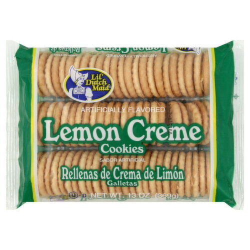 Lil Dutch Maid Cookies, Lemon Creme