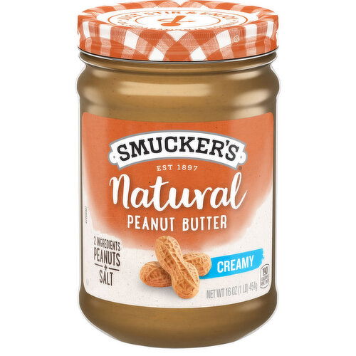 Smucker's Creamy Natural Peanut Butter