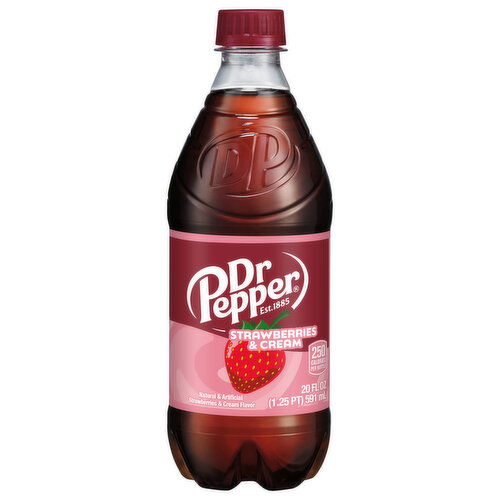 Dr Pepper Strawberries & Cream Soda