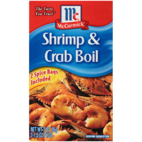 McCormick Golden Dipt Shrimp & Crab Boil Spice