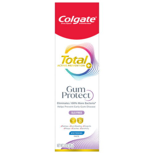 Colgate Total Active Prevention+ Gum Protect Whitening Toothpaste